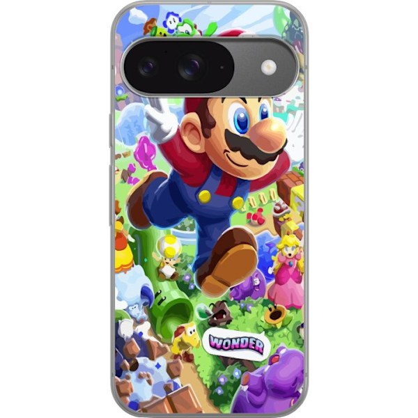 Google Pixel 9 Pro Gennemsigtig cover Super Mario Wonder