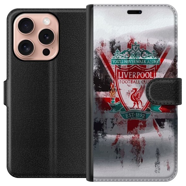 Apple iPhone 16 Pro Lompakkokotelo Liverpool FC