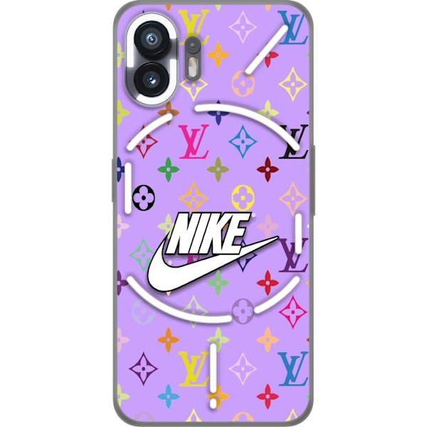 Nothing Phone (2) Gennemsigtig cover Nike