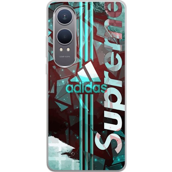 OnePlus Nord CE4 Lite Läpinäkyvä kuori Adidas, SUP...