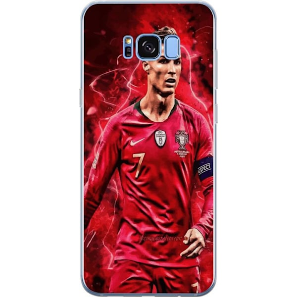 Samsung Galaxy S8 Genomskinligt Skal Ronaldo Skills – CR7 Design för Äkta Supporters