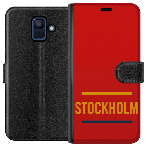 Samsung Galaxy A6 (2018) Plånboksfodral Stockholm – Hockey