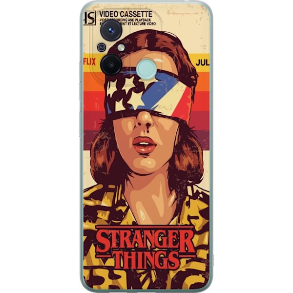 Xiaomi Redmi 12C Gjennomsiktig deksel Stranger Things VHS