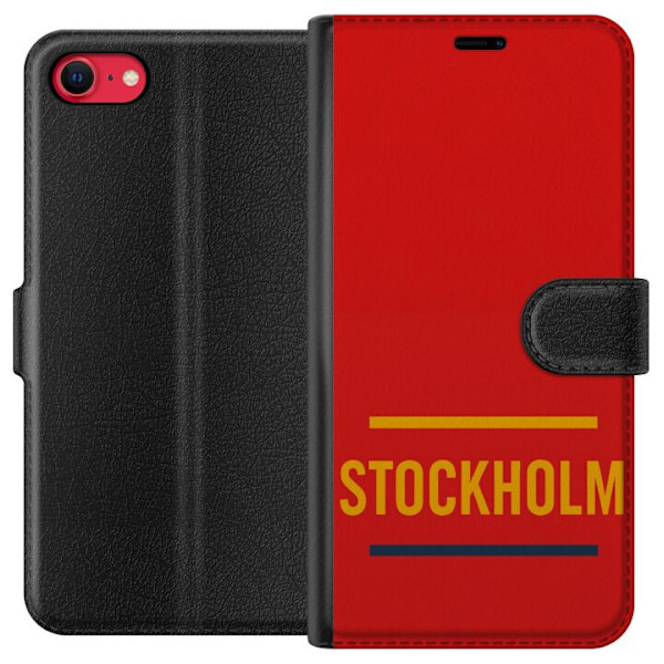 Apple iPhone SE (2022) Tegnebogsetui Stockholm – Hockey
