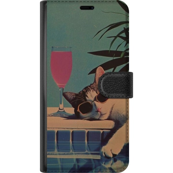 Apple iPhone 6 Plånboksfodral Katt semester