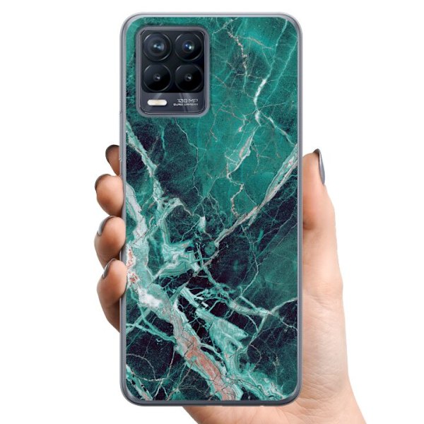 Realme 8 TPU Mobildeksel Marmor