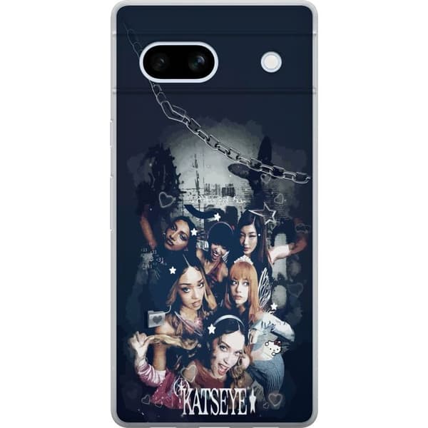 Kompatibel Mobilcover til Google Pixel 7a KATSEYE sort