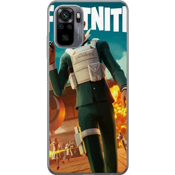 Xiaomi Redmi Note 10 Gjennomsiktig deksel Fortnite