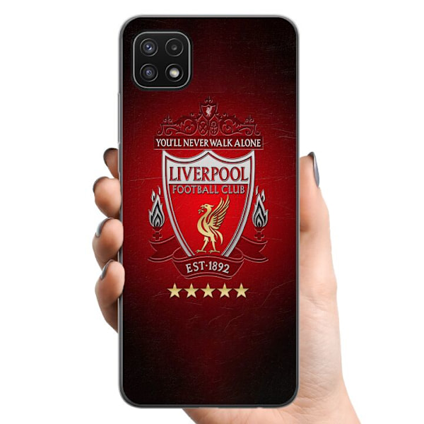 Samsung Galaxy A22 5G TPU Mobilskal Liverpool