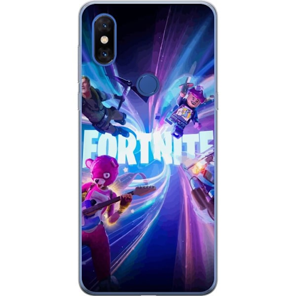 Xiaomi Mi Mix 3 Gjennomsiktig deksel Fortnite