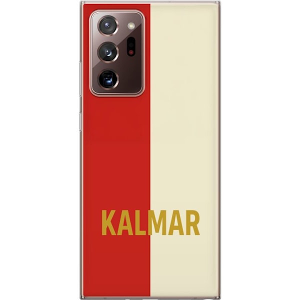 Samsung Galaxy Note20 Ultra Läpinäkyvä kuori Kalmar - jalkapallo