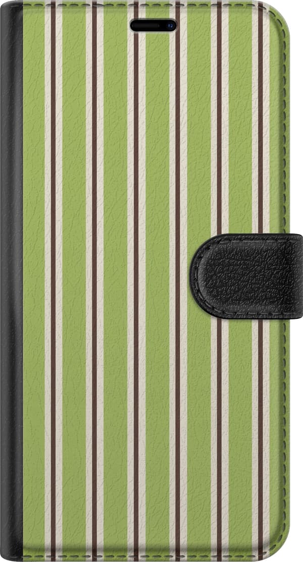 Kompatibel Tegnebogsetui til Samsung Galaxy A33 5G Matcha Stripe grøn