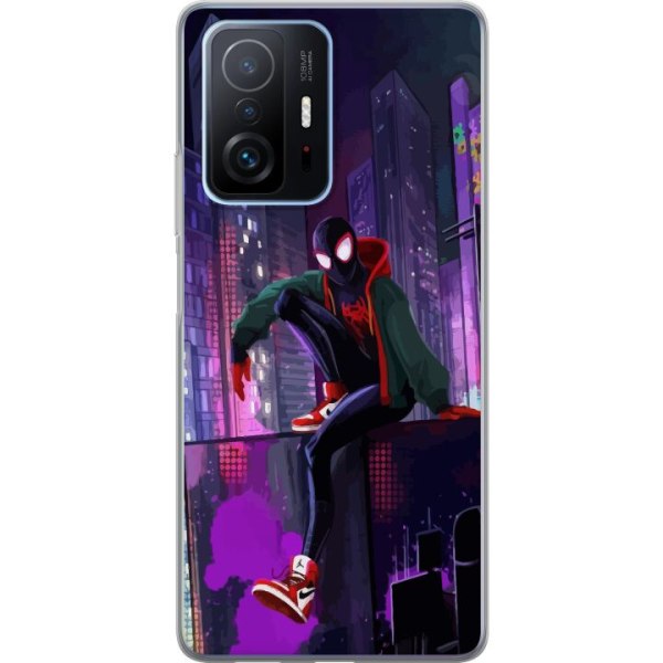 Xiaomi 11T Pro Läpinäkyvä kuori Fortnite - Spider-Man