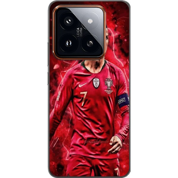 Xiaomi 14 Pro Läpinäkyvä kuori Ronaldon Taidot - CR7 Suunni