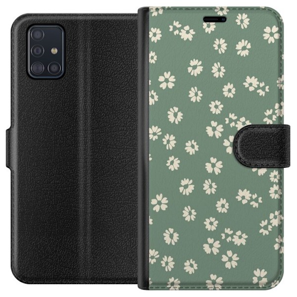 Samsung Galaxy A51 Plånboksfodral Blomsterdröm – färgglatt blommönster
