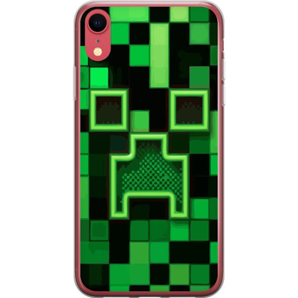 Apple iPhone XR Läpinäkyvä kuori Minecraft