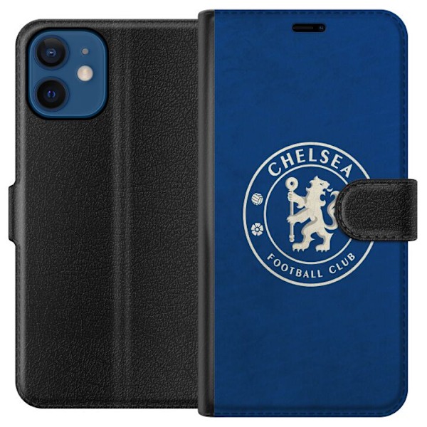 Apple iPhone 12 mini Lompakkokotelo Chelsea jalkapalloseura