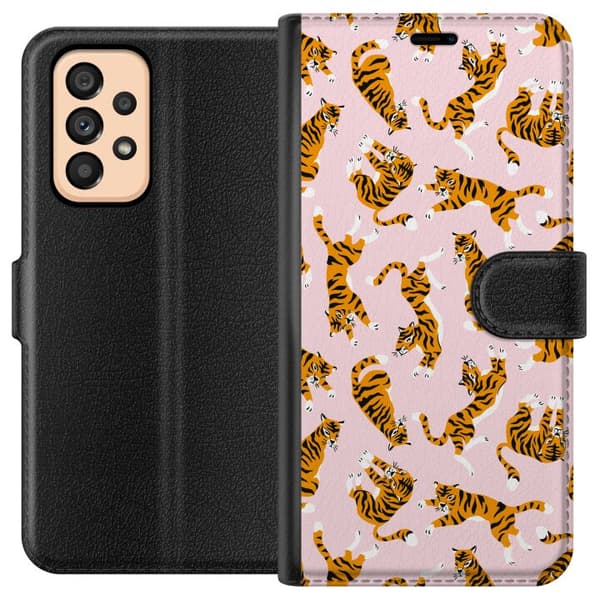 Kompatibelt Plånboksfodral till Samsung Galaxy A53 5G Tiger