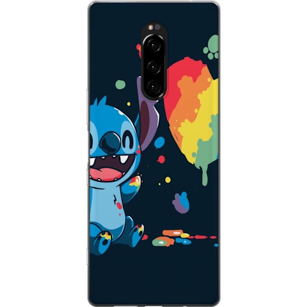 Sony Xperia 1 Gennemsigtig cover Stitch maler