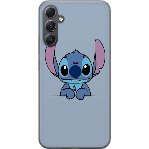 Samsung Galaxy A15 5G Läpinäkyvä kuori Lilo & Stitch