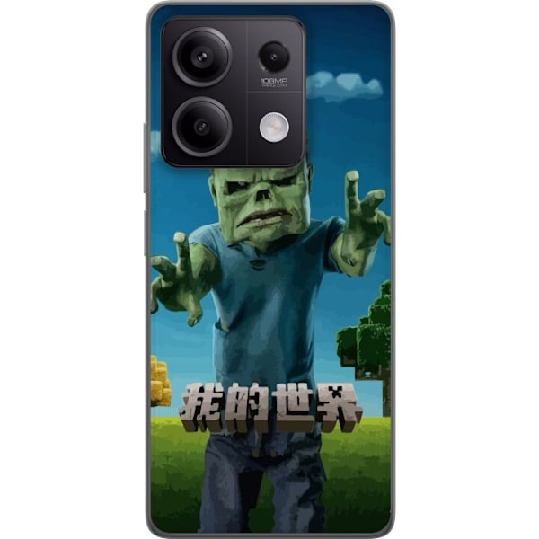 Xiaomi Redmi Note 13 Pro Läpinäkyvä kuori A Minecraft Movie