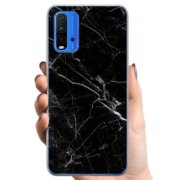 Xiaomi Redmi 9T TPU Mobildeksel Marmor