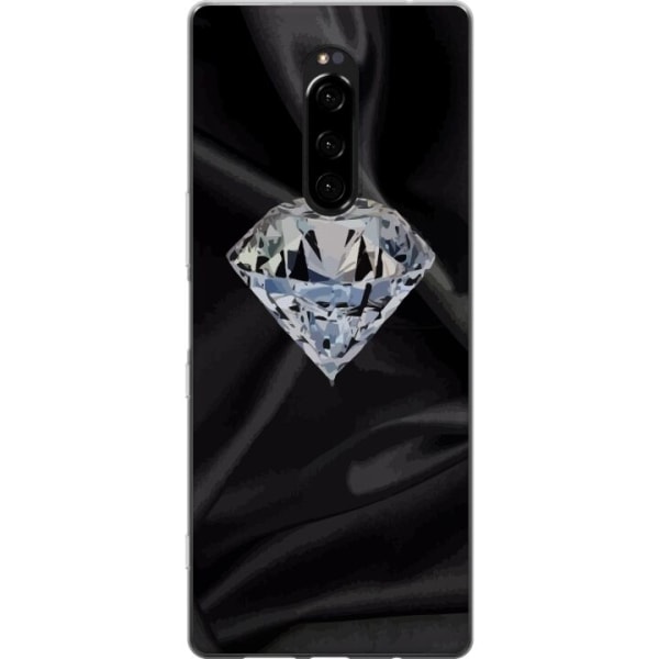Sony Xperia 1 Gjennomsiktig deksel Silke Diamant
