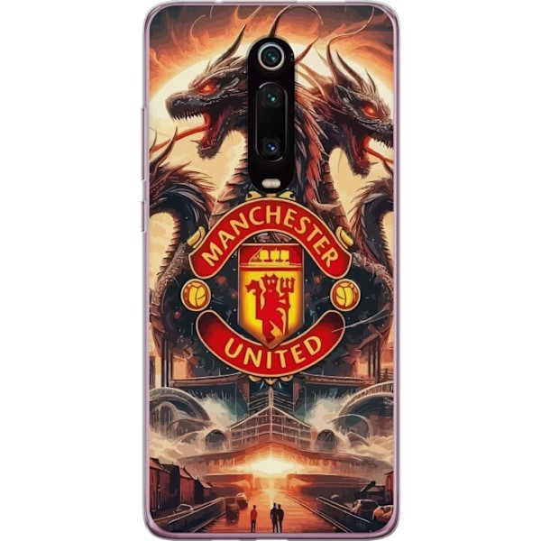 Xiaomi Mi 9T Pro  Genomskinligt Skal Manchester United