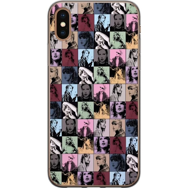 Apple iPhone X Gennemsigtig cover Taylor Swift