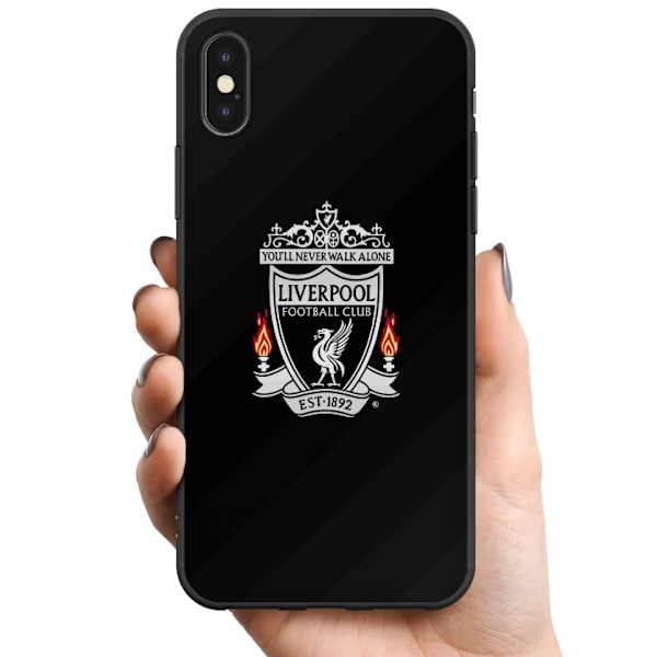 Apple iPhone XS Max TPU Mobilskal Liverpool FC