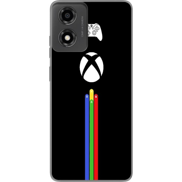 Motorola Moto E14 Läpinäkyvä kuori Xbox One