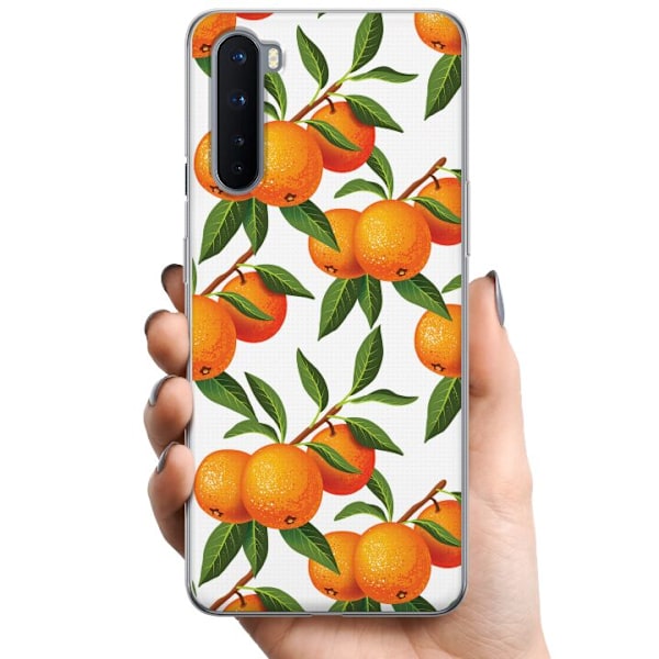 OnePlus Nord TPU Matkapuhelimen kuori Appelsiini