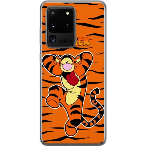 Samsung Galaxy S20 Ultra Gennemsigtig cover Tiger