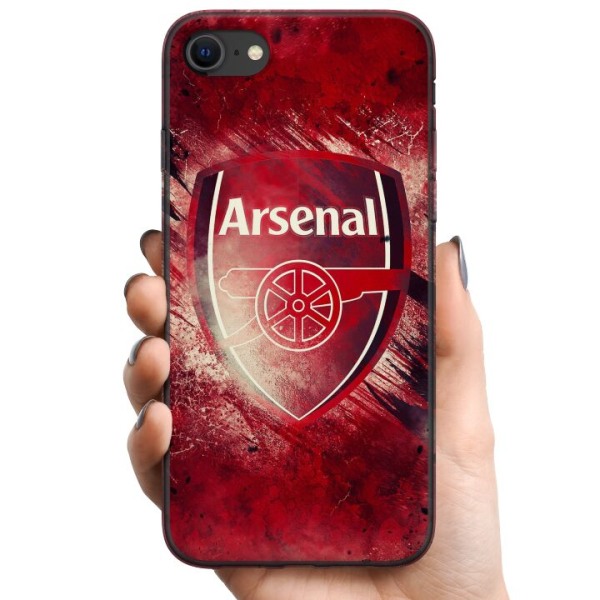 Apple iPhone SE (2020) TPU Mobilcover Arsenal Fodbold