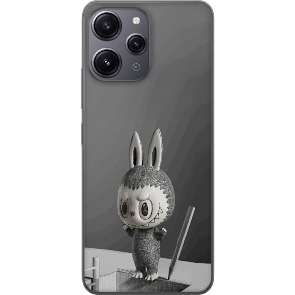 Xiaomi Redmi 12 Genomskinligt Skal Pop Mart MEGA LABUBU LABUBU