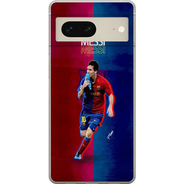 Google Pixel 7 Gennemsigtig cover Messi