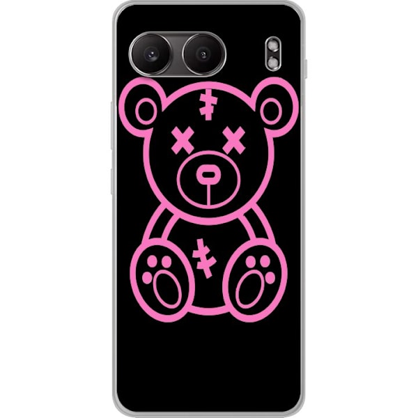 OnePlus Nord 4 Gennemsigtig cover Teddybjørn