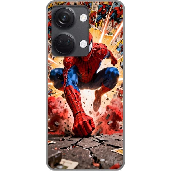 Kompatibelt Mobildeksel til OnePlus Nord 3 Spider Man action