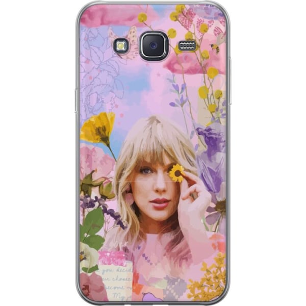 Samsung Galaxy J5 Läpinäkyvä kuori Taylor Swift