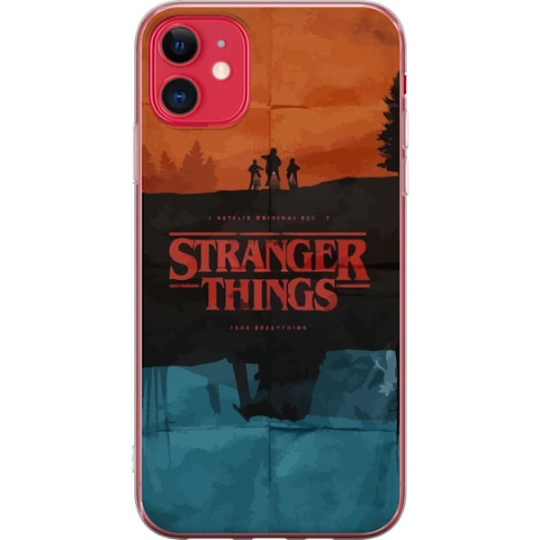 Apple iPhone 11 Läpinäkyvä kuori Stranger Things