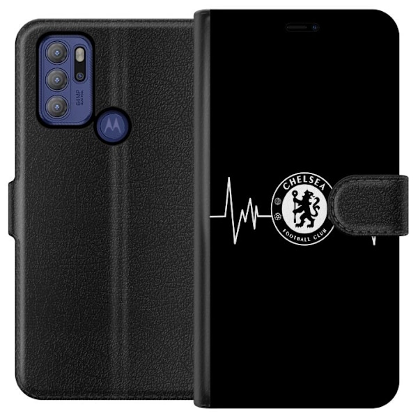 Motorola Moto G60S Tegnebogsetui Chelsea F.C.