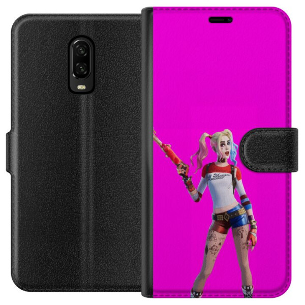 OnePlus 6T Plånboksfodral Fortnite - Harley Quinn