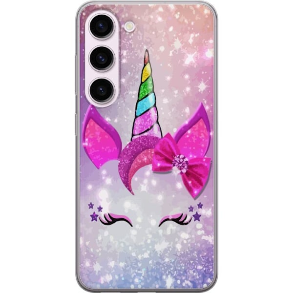 Samsung Galaxy S23 Gennemsigtig cover Enhjørning