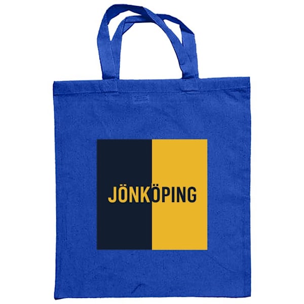 Kangaskassi | Kestävä Ostoskassi Kangasta Jönköping – Hockey Sininen one size