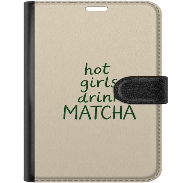 Kompatibel Tegnebogsetui til Apple iPhone Duo Matcha-piger beige