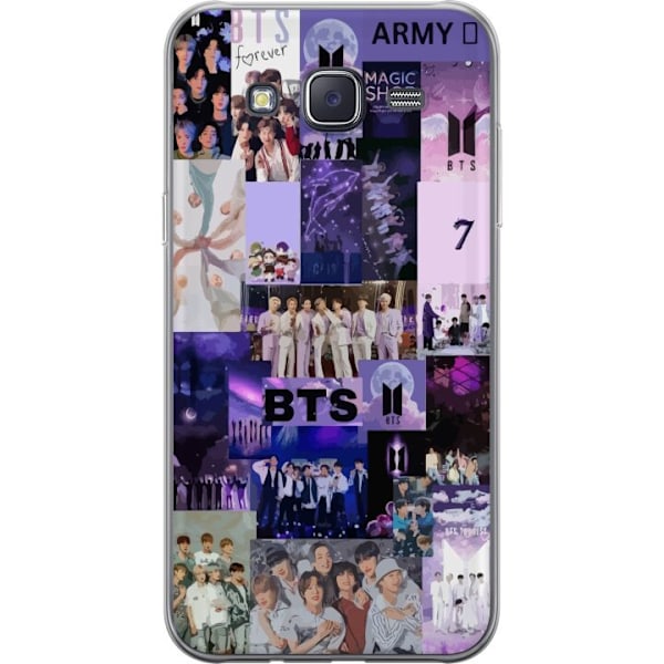 Samsung Galaxy J5 Gennemsigtig cover BTS