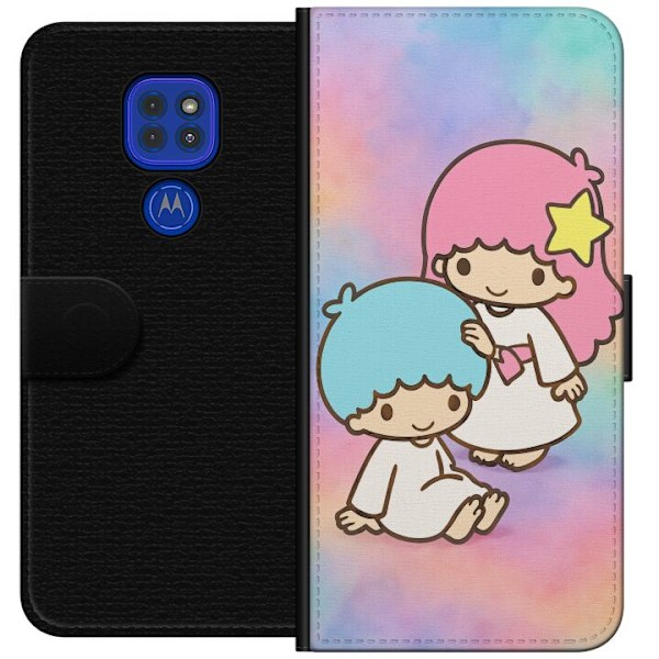 Motorola Moto G9 Play Lommeboketui Kawaii Sanrio Kiki Lola Lit