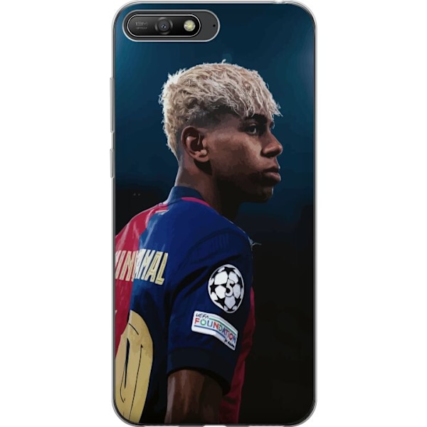 Huawei Y6 (2018) Gjennomsiktig deksel Lamine Yamal - Barcelona