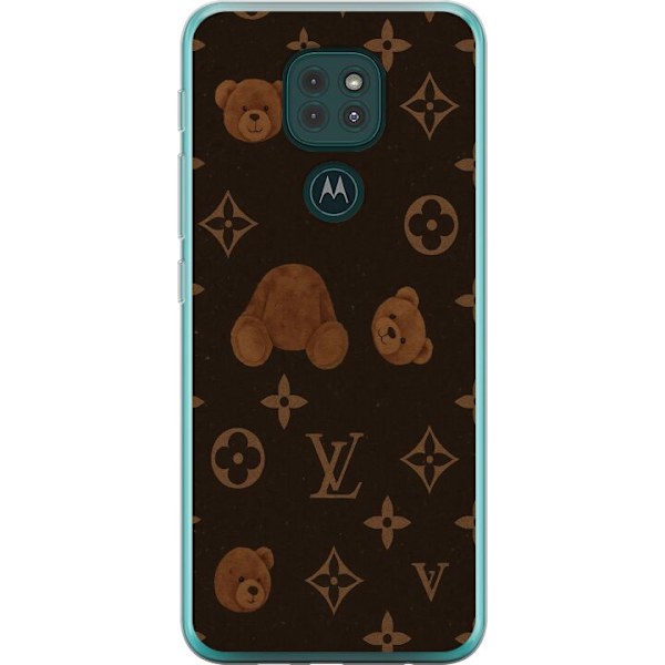 Motorola Moto G9 Play Läpinäkyvä kuori Plush Luxe