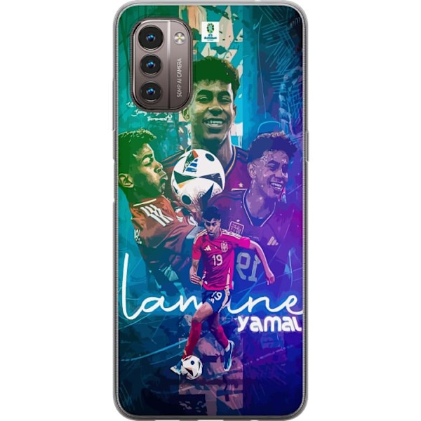 Nokia G21 Gennemsigtig cover Lamine Yamal FCB